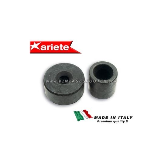 Silent blocs (jeu) de bras moteur Vespa ACMA type N / VNA / VBA / VBB / GT 